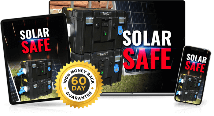 Solar Safe pricing