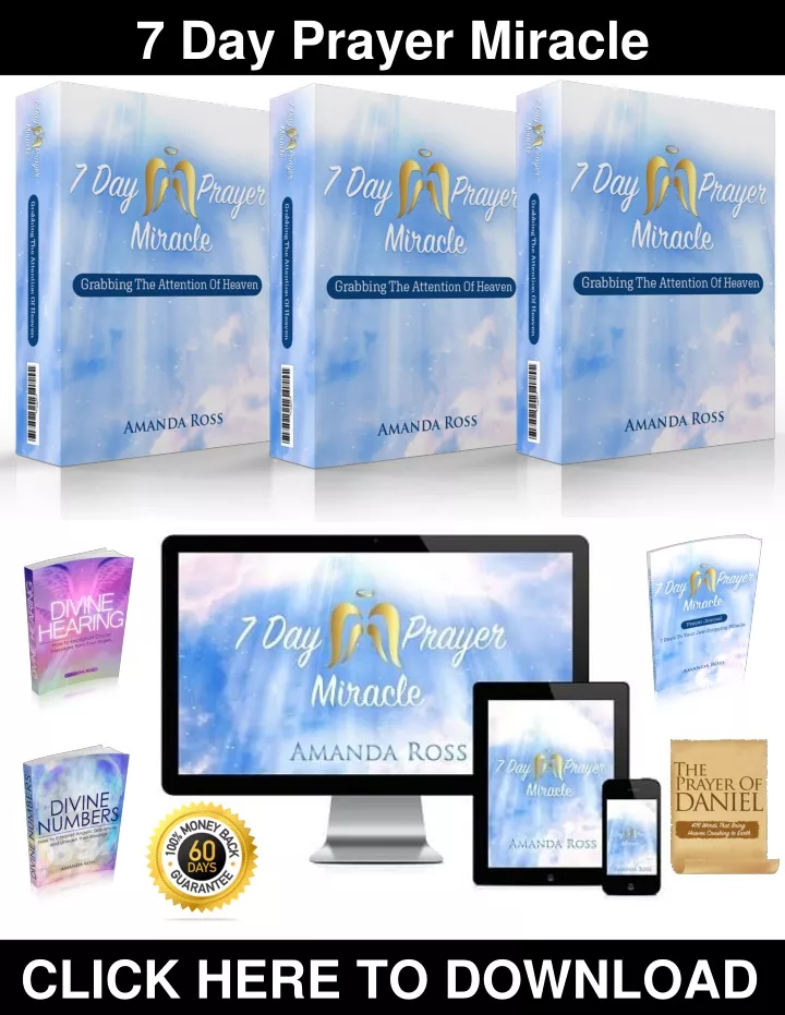 7 Day Prayer Miracle pricing